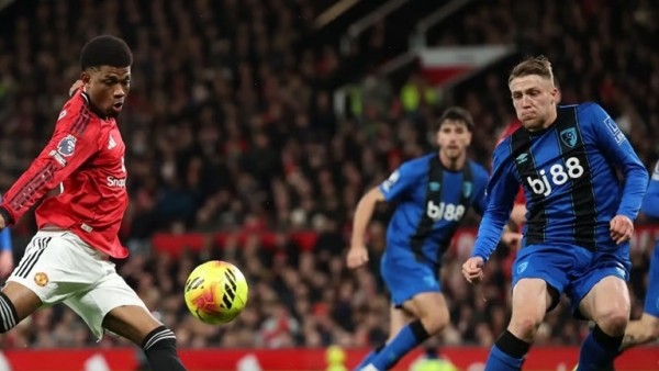 Hoà Man Utd, Bournemouth lập kỷ lục tại sân Old Trafford