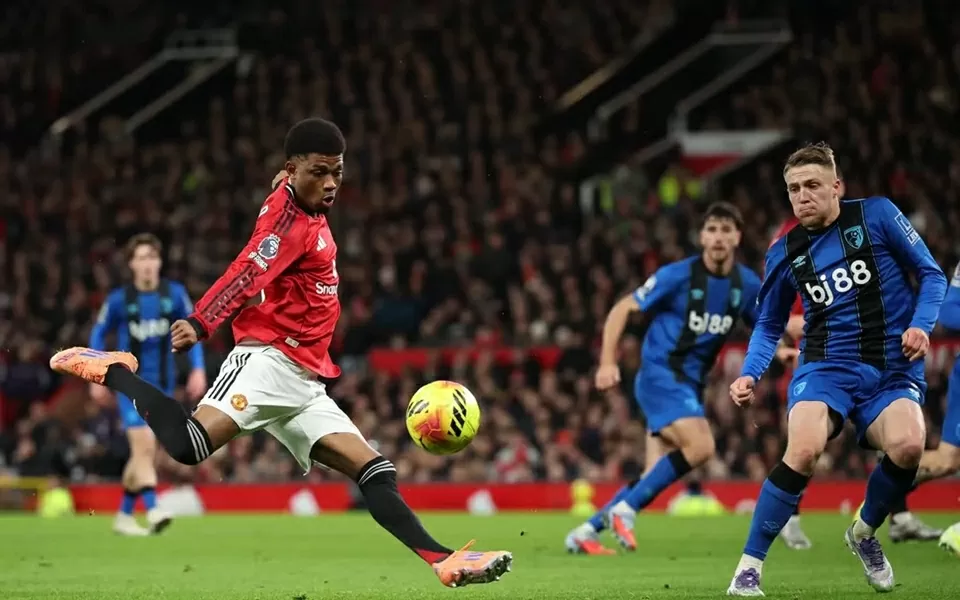 Hoà Man Utd, Bournemouth lập kỷ lục tại sân Old Trafford Hoà Man Utd, Bournemouth lập kỷ lục tại sân Old Trafford