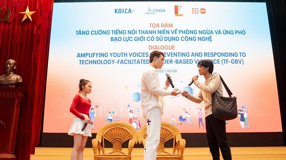 Tăng cường tiếng nói thanh niên về phòng ngừa và ứng phó bạo lực trên cơ sở giới sử dụng công nghệ