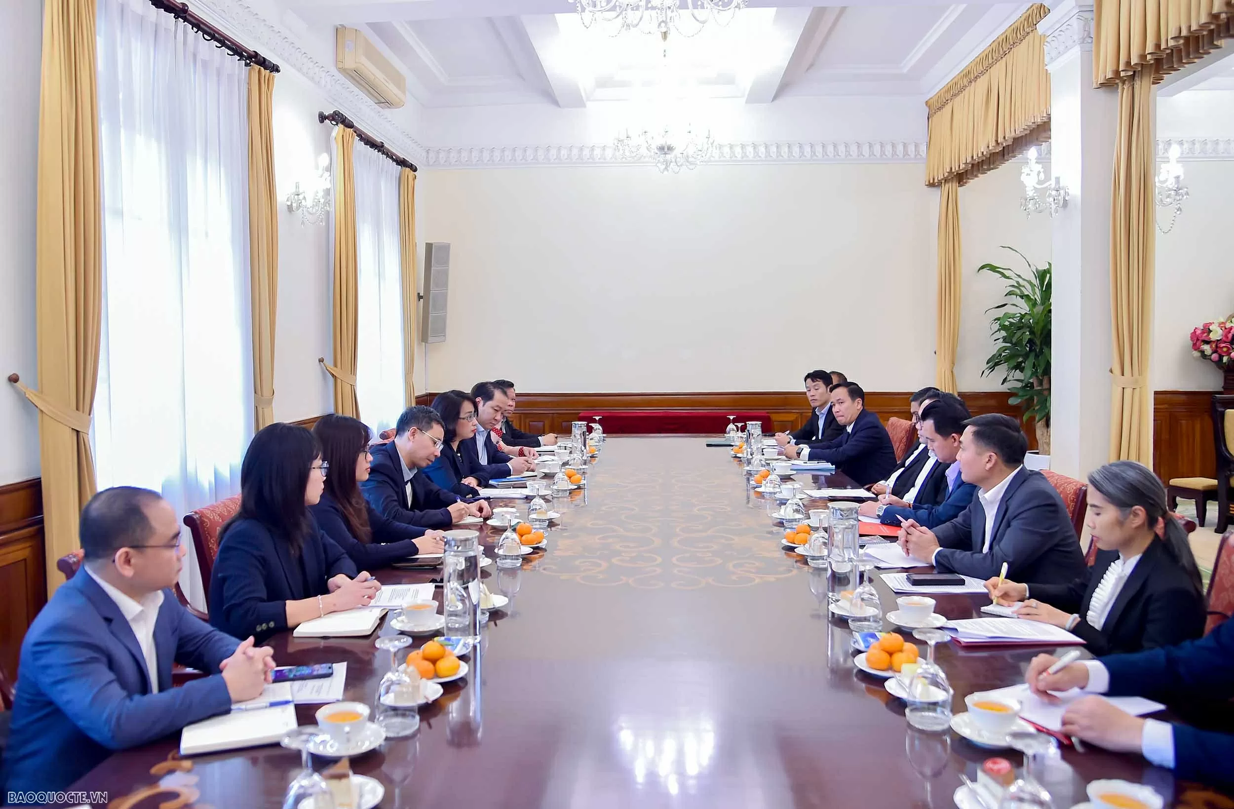 Bộ Ngoại giao Việt Nam-Lào tăng cường hợp tác về thông tin đối ngoại