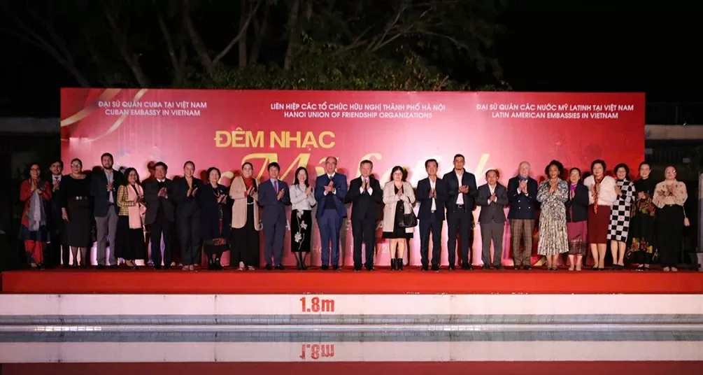 Gắn kết tình đoàn kết hữu nghị giữa Việt Nam và các nước Mỹ Latinh qua âm nhạc Gắn kết tình đoàn kết hữu nghị giữa Việt Nam và các nước Mỹ Latinh qua âm nhạc