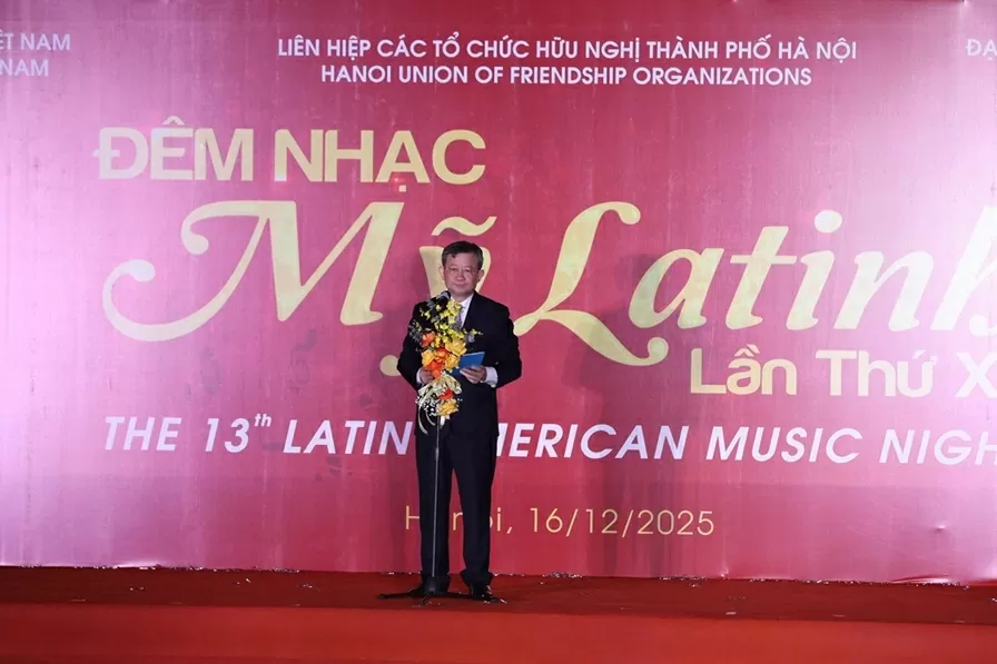 Gắn kết tình đoàn kết hữu nghị giữa Việt Nam và các nước Mỹ Latinh qua âm nhạc Gắn kết tình đoàn kết hữu nghị giữa Việt Nam và các nước Mỹ Latinh qua âm nhạc