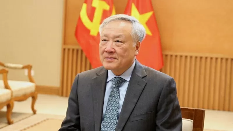 Đồng chí Nguyễn Hòa Bình, Ủy viên Bộ Chính trị, Phó Bí thư Thường trực Đảng ủy, Phó Thủ tướng Thường trực Chính phủ. (Ảnh: VGP/Nguyễn Hoàng)