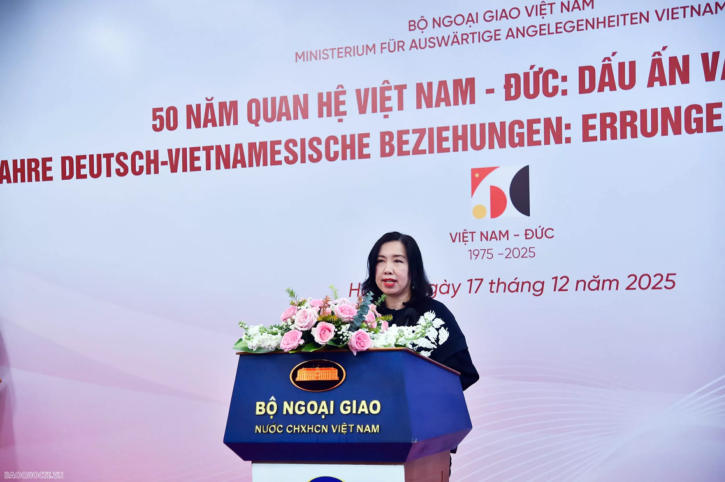Tọa đàm kỷ niệm 50 năm thiết lập quan hệ ngoại giao Việt Nam - Đức Tọa đàm kỷ niệm 50 năm thiết lập quan hệ ngoại giao Việt Nam-Đức