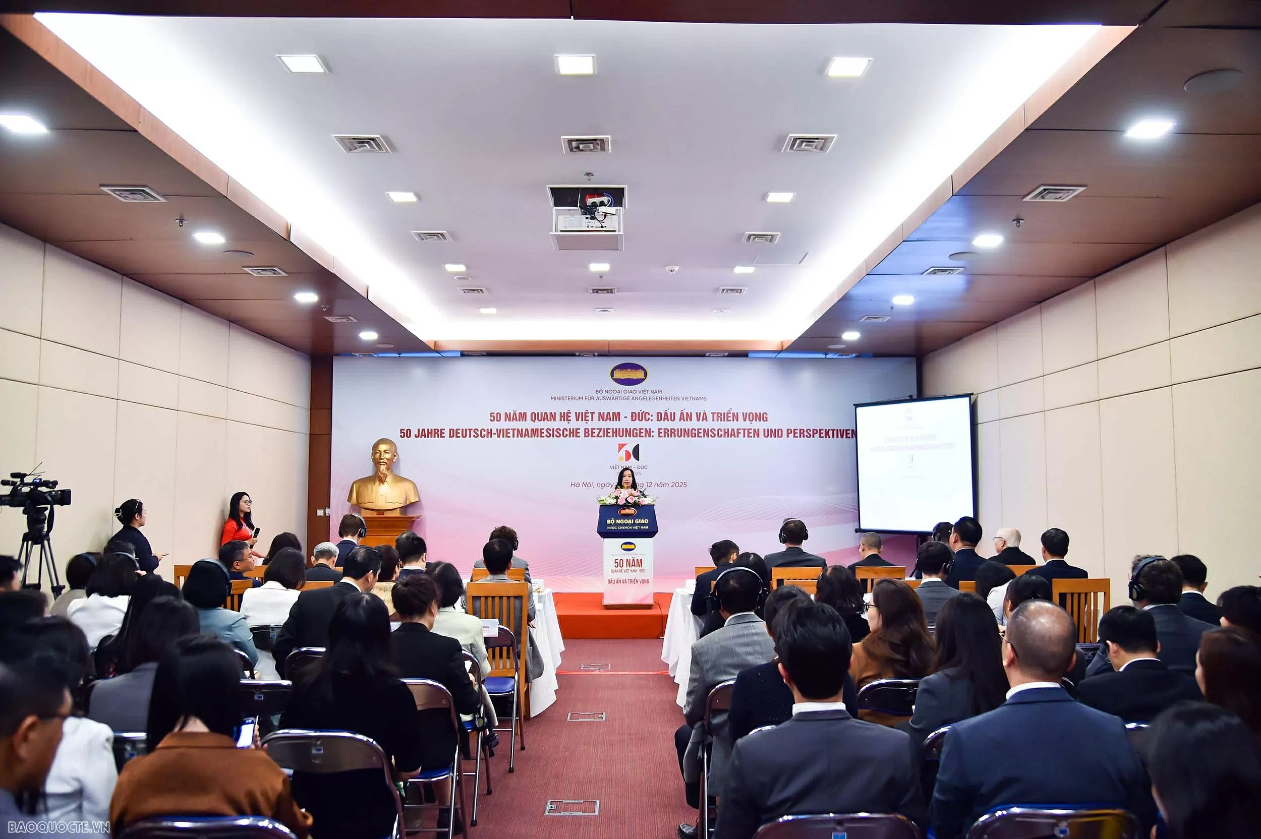 Tọa đàm kỷ niệm 50 năm thiết lập quan hệ ngoại giao Việt Nam-Đức