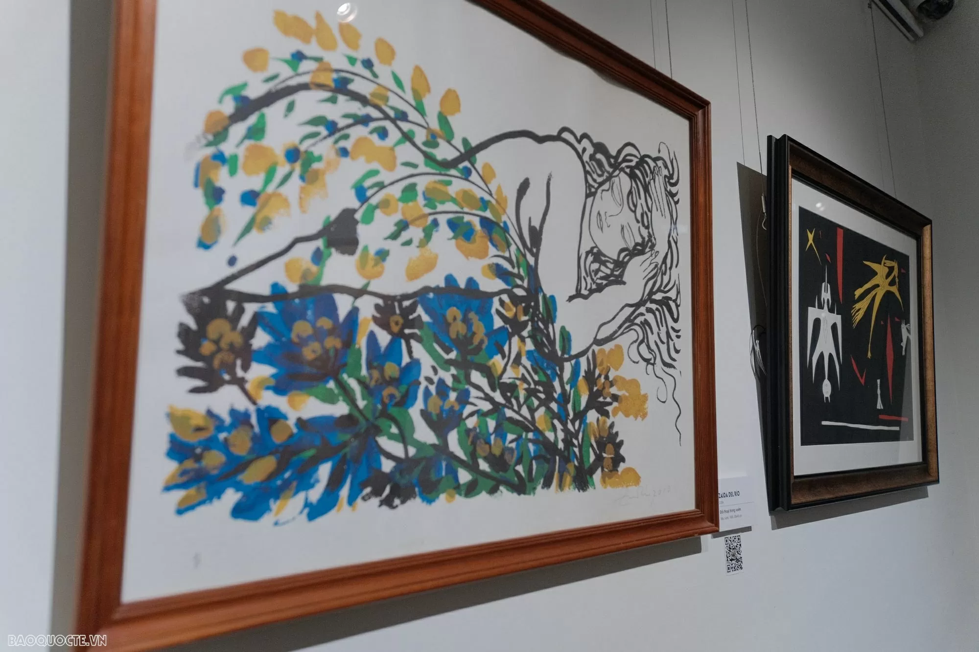 Triển lãm Cuba Mỹ Latinh qua các bức tranh: Khi hội họa song hành cùng ngoại giao văn hóa