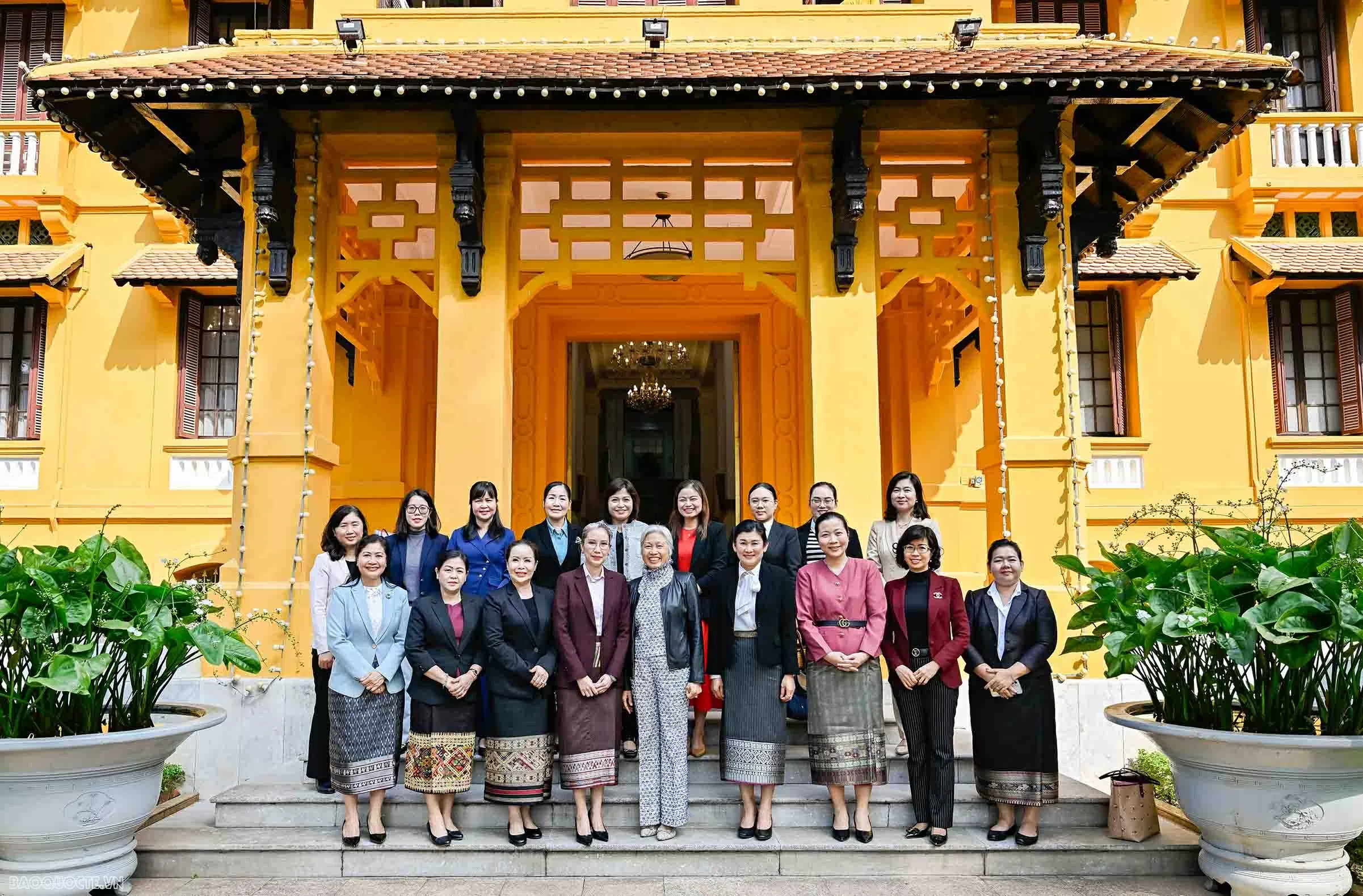 Giao lưu ban nữ công 2 bộ Giao lưu ban nữ công 2 bộ