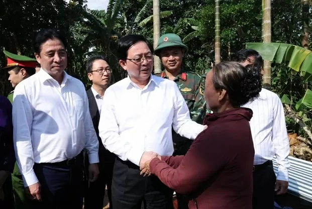 Phó Thủ tướng Hồ Quốc Dũng kiểm tra tình hình triển khai Chiến dịch Quang Trung tại thành phố Huế