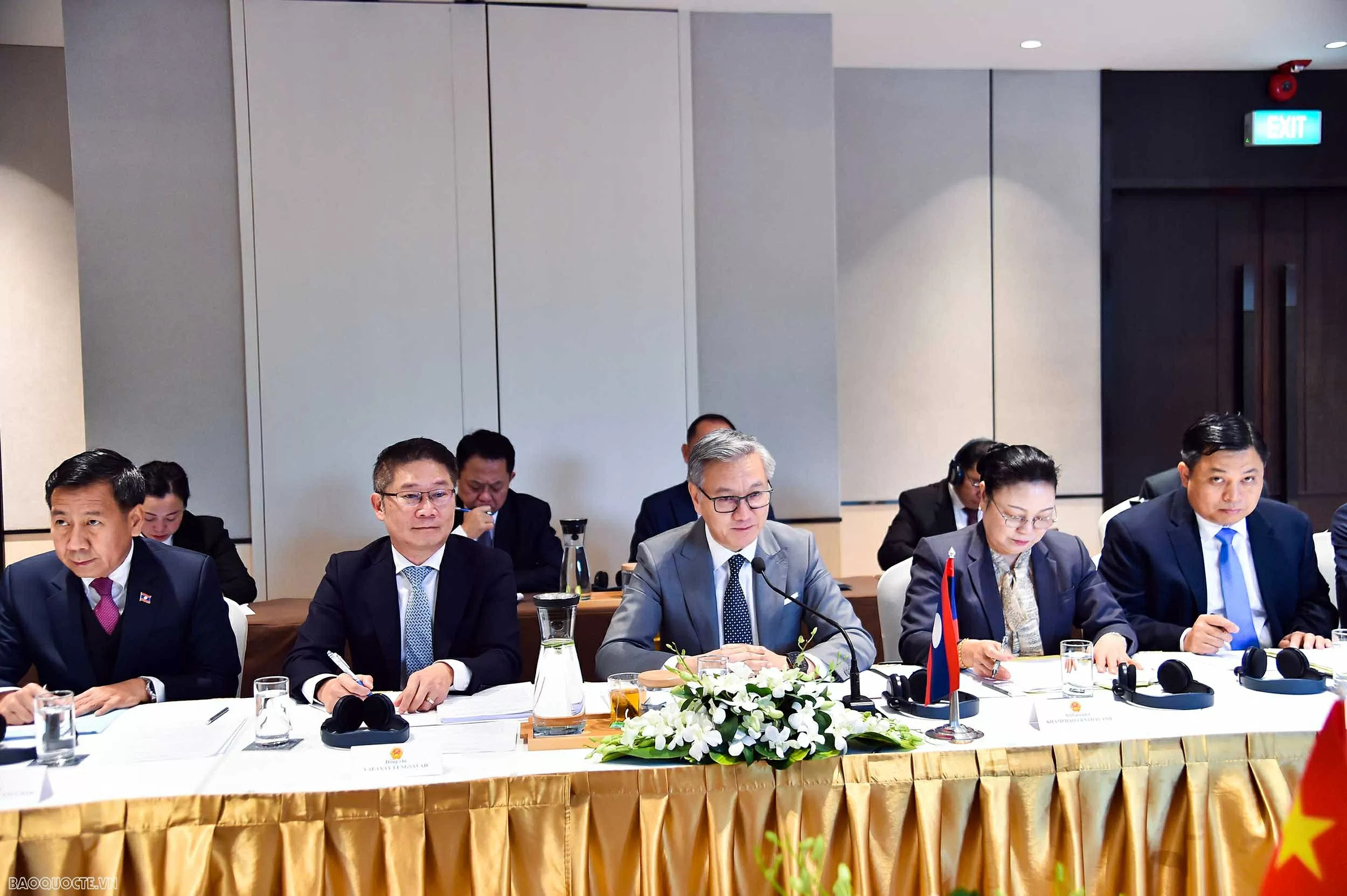 Tham vấn Chính trị cấp Bộ trưởng Ngoại giao Việt Nam-Lào lần thứ 12 Tham vấn Chính trị cấp Bộ trưởng Ngoại giao Việt Nam-Lào lần thứ 12