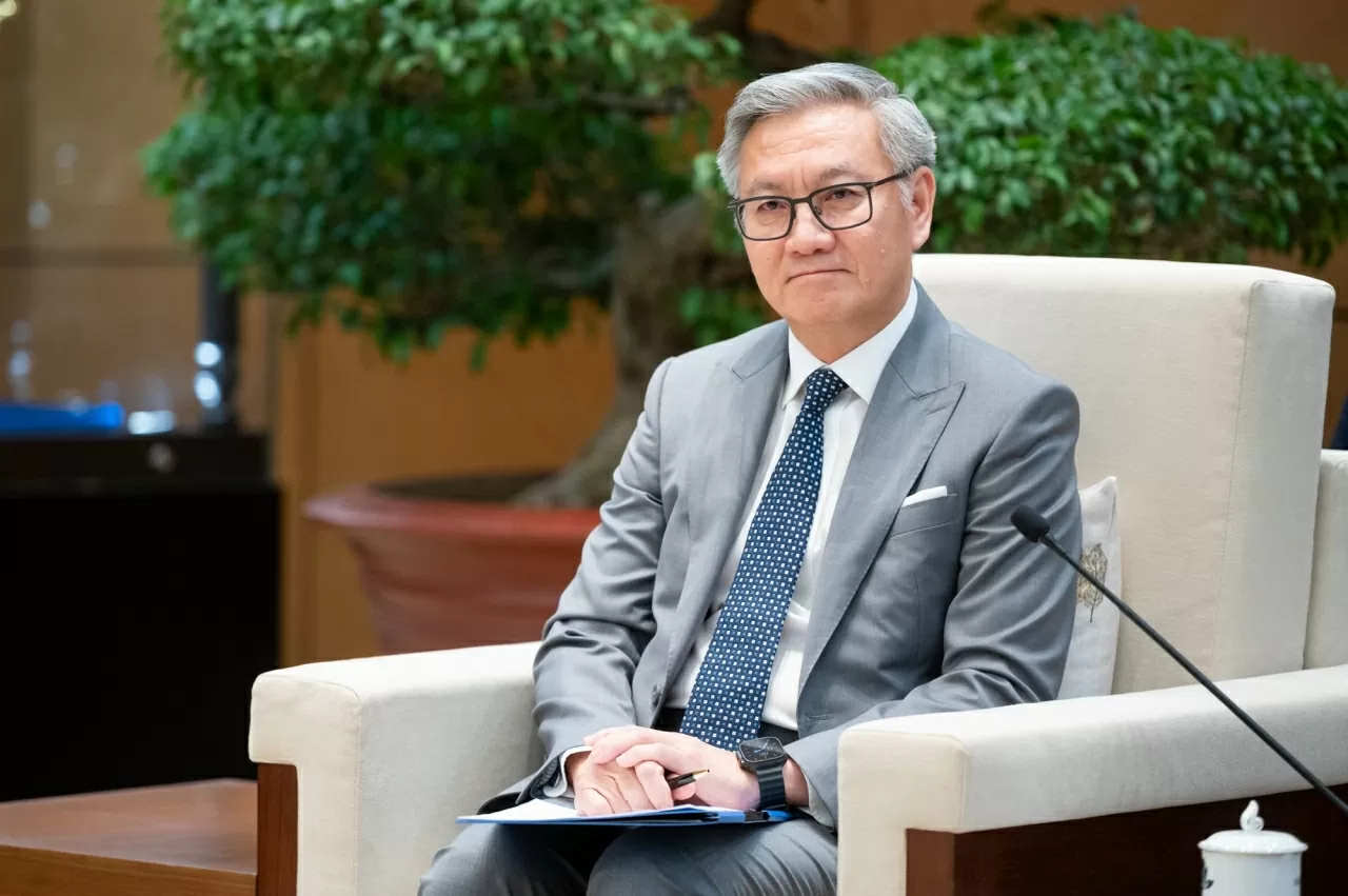 Chủ tịch Quốc hội Trần Thanh Mẫn tiếp Bộ trưởng Ngoại giao Lào