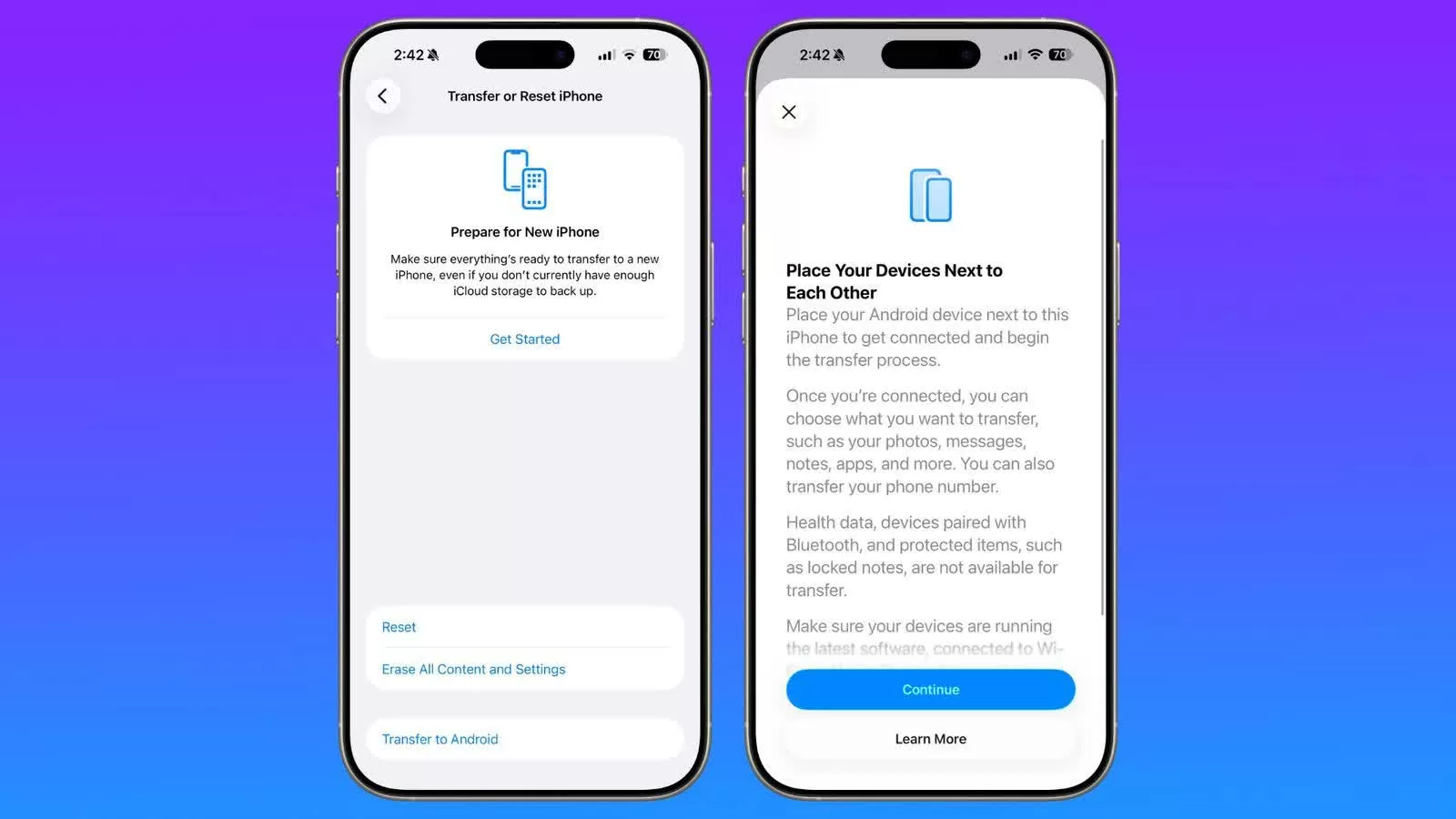 Nhờ iOS 26.3, việc đổi hệ điều hành từ iPhone sang Android trở nên tiện lợi.