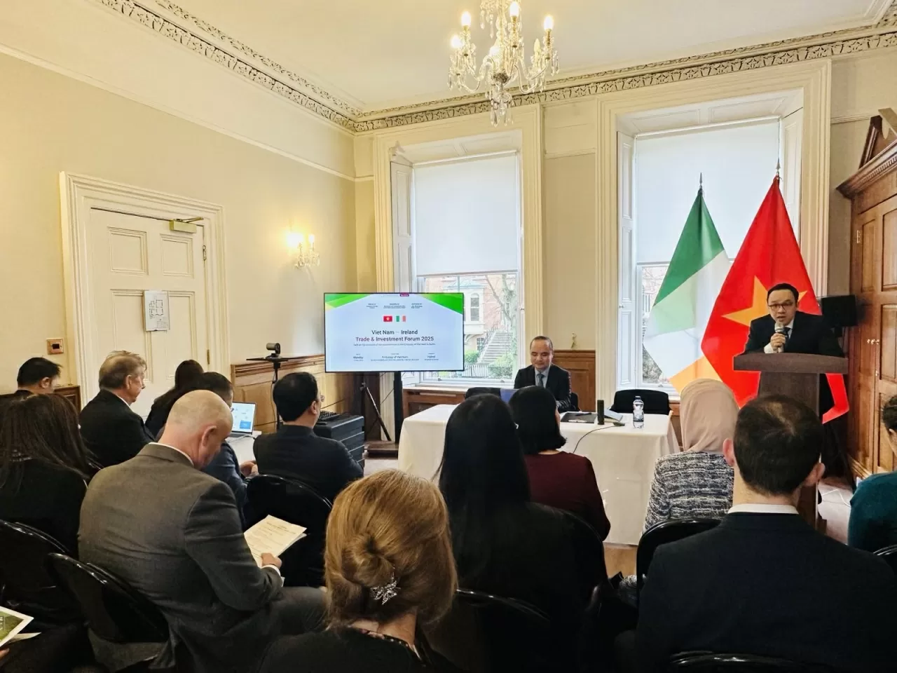 Tăng cường kết nối doanh nghiệp, mở rộng hợp tác Việt Nam-Ireland Tăng cường kết nối doanh nghiệp, mở rộng hợp tác Việt Nam-Ireland