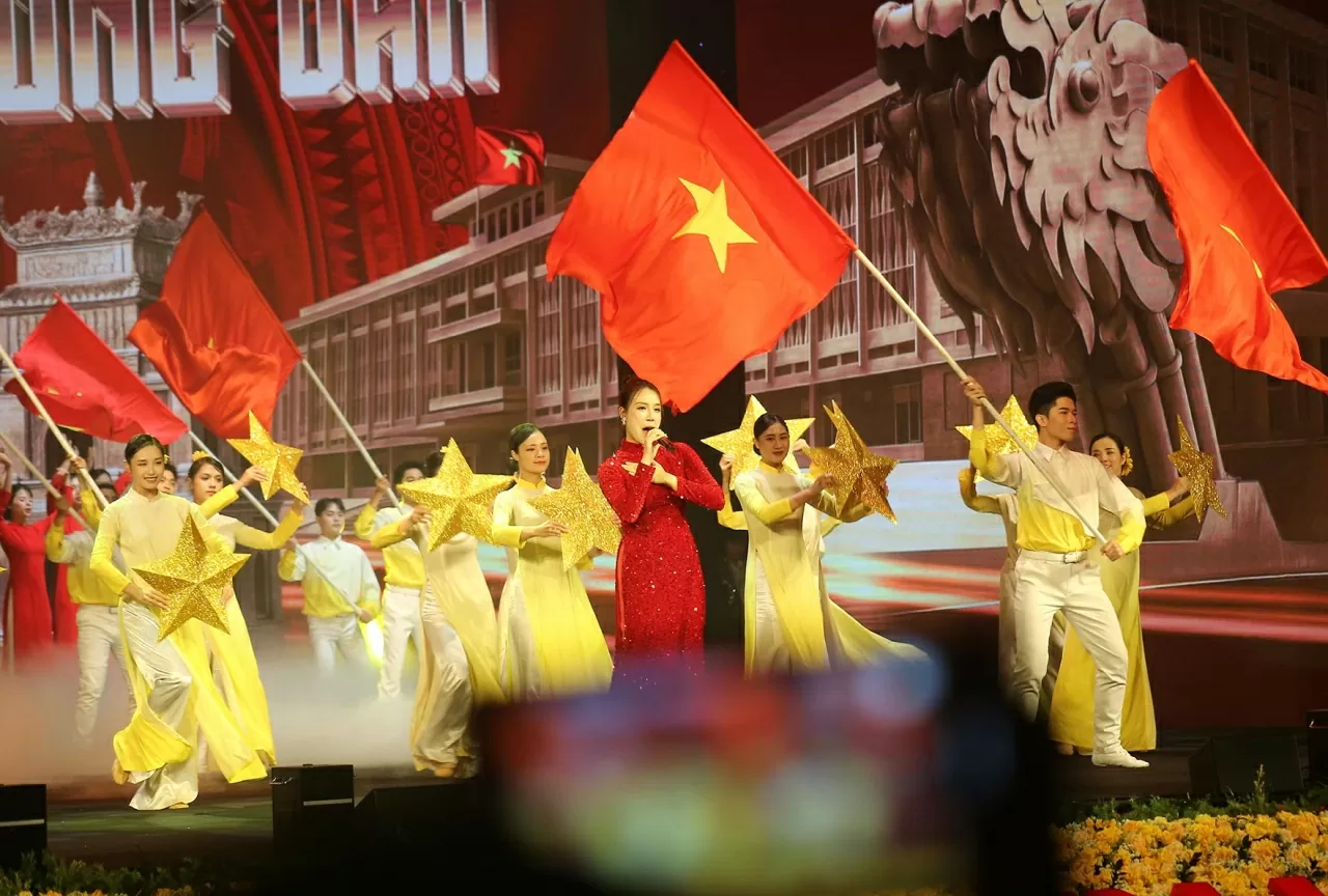 Các tiết mục văn nghệ tại Lễ trao giải. (Ảnh: Thành Long) Các tiết mục văn nghệ tại Lễ trao giải. (Ảnh: Thành Long)