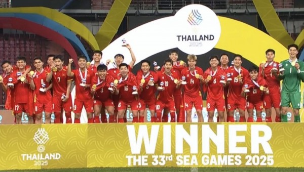 SEA Games 33: Huy chương vàng đỉnh cao của U22 Việt Nam