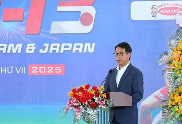 Giải bóng đá Thiếu niên quốc tế U-13 Việt Nam - Nhật Bản: Biểu tượng của hữu nghị và phát triển bóng đá trẻ Giải bóng đá Thiếu niên quốc tế U-13 Việt Nam - Nhật Bản: Biểu tượng của hữu nghị và phát triển bóng đá trẻ