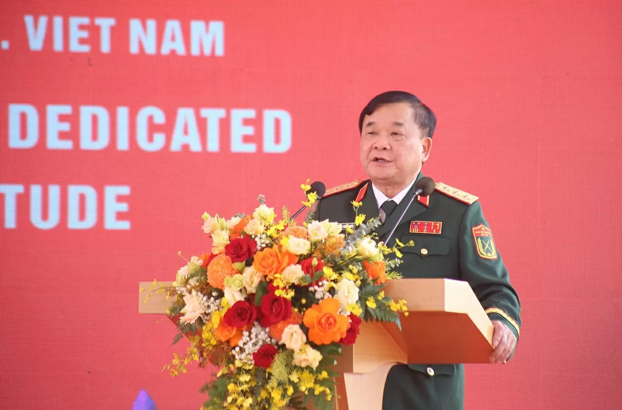 Khánh thành Khu biểu tượng tình đoàn kết, hữu nghị quốc tế tại Bảo tàng Lịch sử quân sự Việt Nam