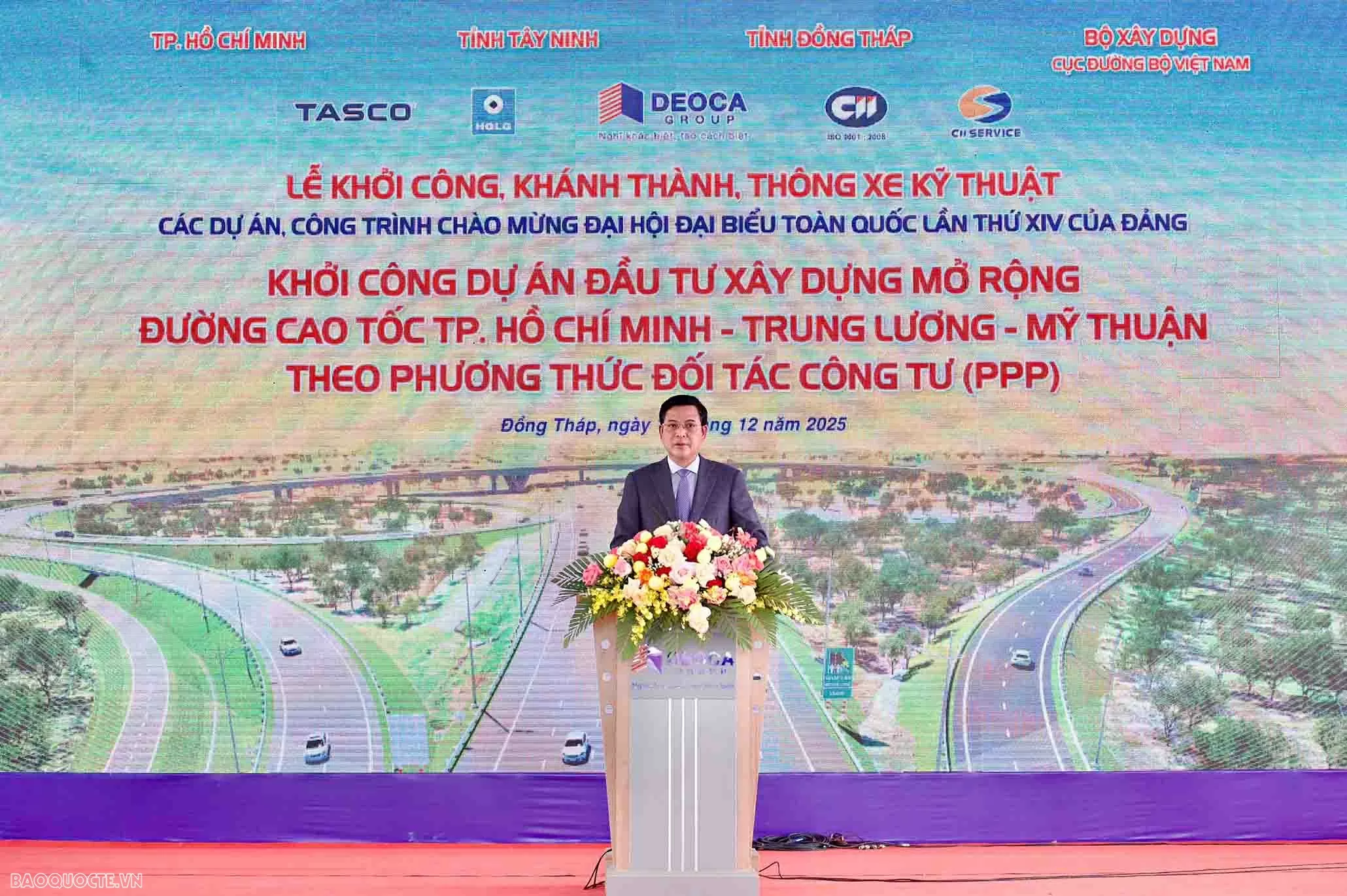 Khởi công dự án BOT giao thông lớn nhất không sử dụng vốn nhà nước