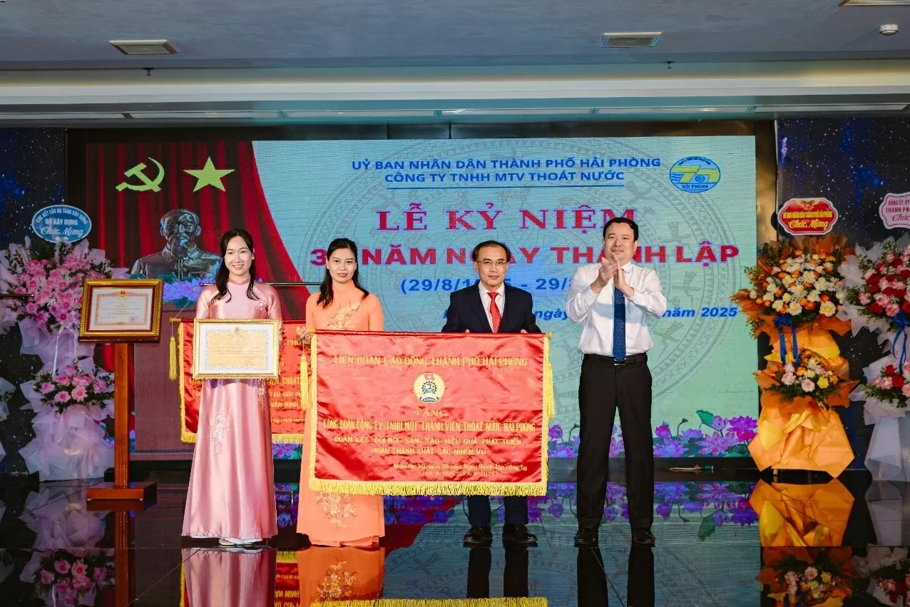 Công ty TNHH MTV Thoát nước Hải Phòng: Hành trình 30 năm vì sự phát triển đô thị Hải Phòng