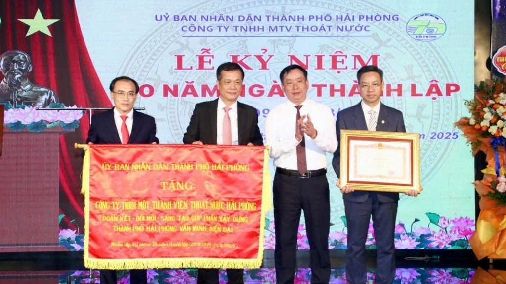 Công ty TNHH MTV Thoát nước Hải Phòng: Hành trình 30 năm vì sự phát triển đô thị Hải Phòng