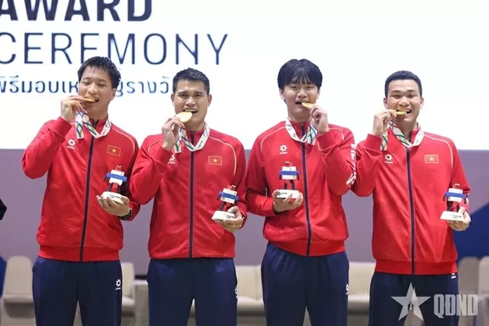 Thể thao Việt Nam khép lại hành trình bền bỉ với vị trí thứ 3 trên bảng tổng sắp huy chương SEA Games 33