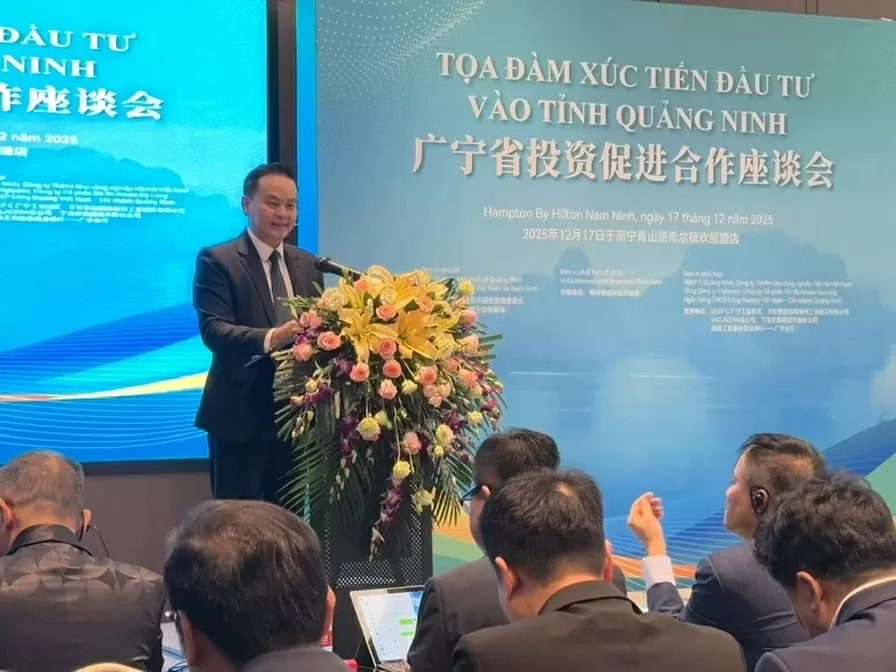 Đoàn công tác của Ban Quản lý Khu kinh tế tỉnh Quảng Ninh làm việc tại Quảng Tây, Trung Quốc Đoàn công tác của Ban Quản lý Khu kinh tế tỉnh Quảng Ninh làm việc tại Quảng Tây, Trung Quốc