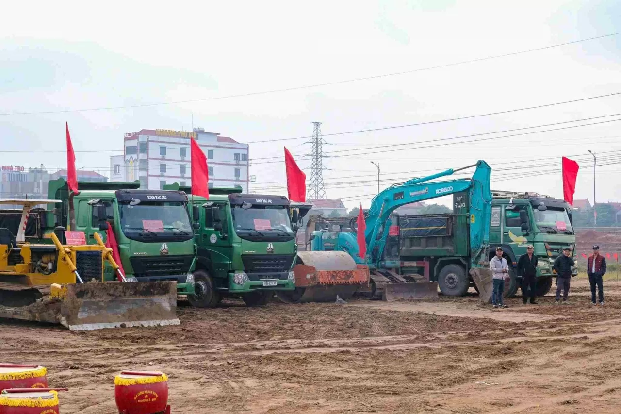 Chào mừng Đại hội XIV của Đảng: Bắc Ninh khởi công 4 dự án, công trình lớn