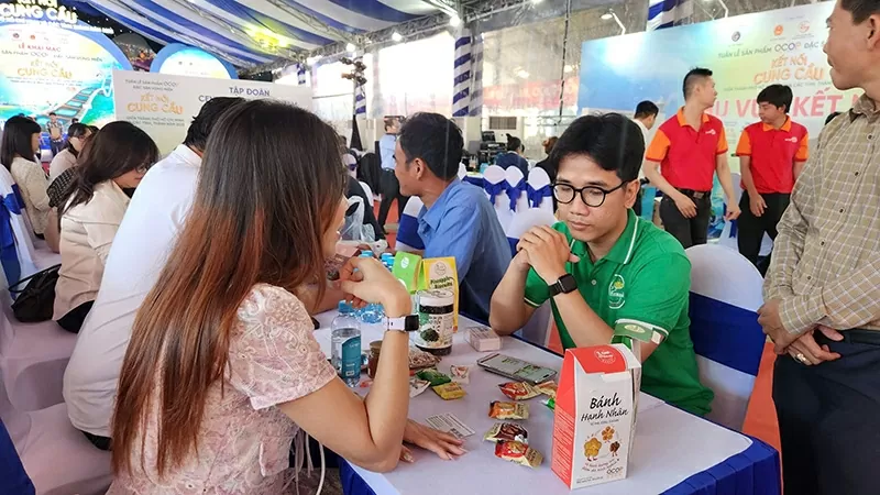 Các doanh nghiệp kết nối giao thương tại sư kiện Các doanh nghiệp kết nối giao thương tại sư kiện