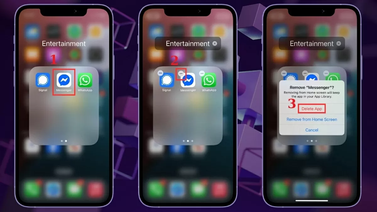 Giải phóng dung lượng bộ nhớ trên iPhone.
