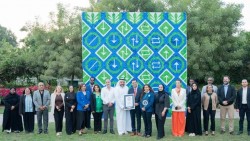 UAE: Bức tranh ghép làm bằng nắp chai nhựa lập kỷ lục Guinness