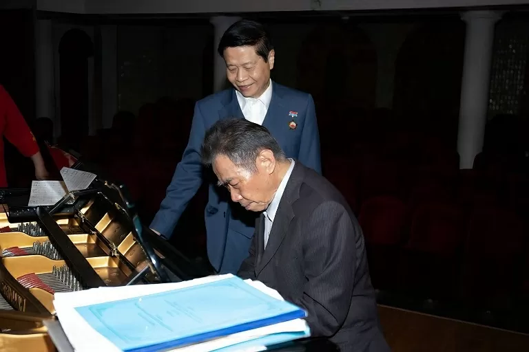 Hòa nhạc nguyện cầu hòa bình, hữu nghị và những lời chúc an lành