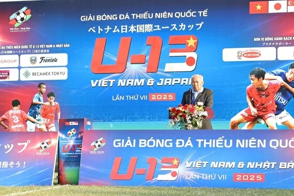 Becamex Ho Chi Minh City FC vô địch Giải bóng đá Thiếu niên quốc tế U13 Việt Nam - Nhật Bản lần thứ VII năm 2025
