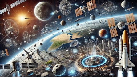 Kinh tế không gian mới: Một mặt trận cạnh tranh đang nóng lên?