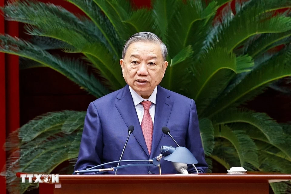 Toàn văn bài phát biểu của Tổng Bí thư Tô Lâm tại khai mạc Hội nghị lần thứ 15 khoá XIII