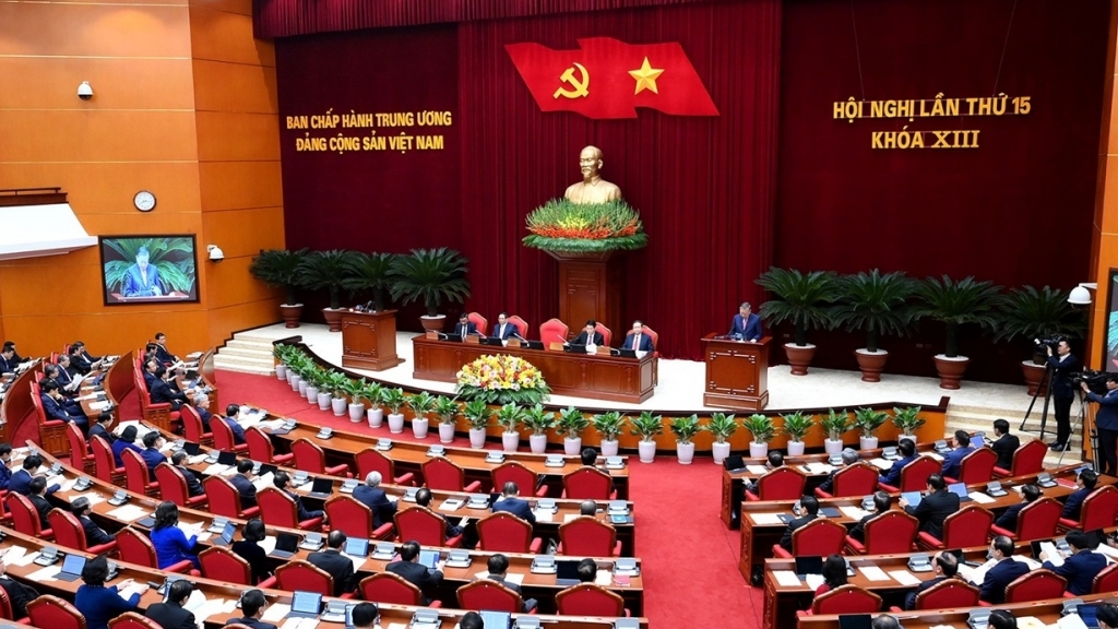 Khai mạc Hội nghị lần thứ 15 Ban Chấp hành Trung ương Đảng khóa XIII