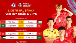 Lịch thi đấu của U23 Việt Nam tại bảng A vòng chung kết U23 châu Á 2026