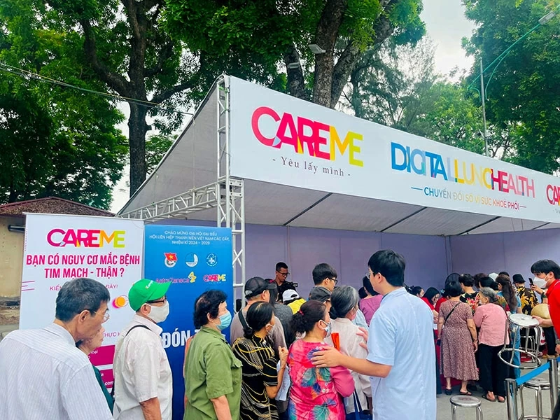 Chương trình “CAREME - Yêu lấy mình”, một sáng kiến chuyển đổi số hỗ trợ phát hiện, chẩn đoán sớm và quản lý các bệnh tim mạch, đái tháo đường và bệnh thận mạn tính tại cộng đồng. Chương trình “CAREME - Yêu lấy mình”, một sáng kiến chuyển đổi số hỗ trợ phát hiện, chẩn đoán sớm và quản lý các bệnh tim mạch, đái tháo đường và bệnh thận mạn tính tại cộng đồng.
