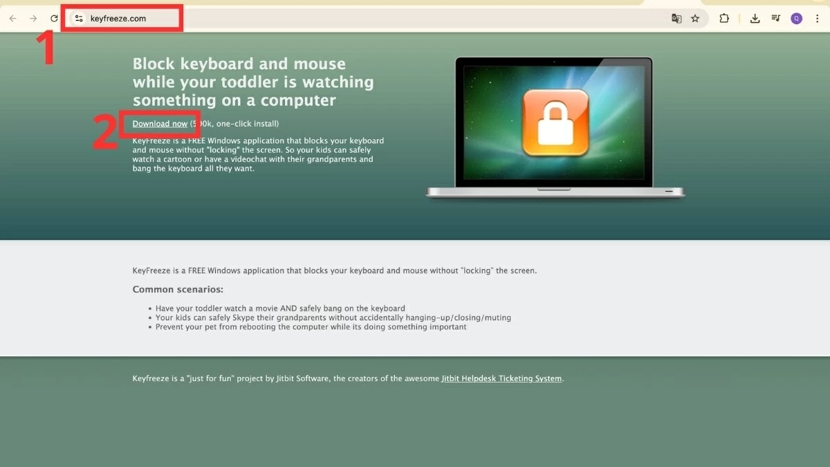 Truy cập trang chính thức keyfreeze.com. Truy cập trang chính thức keyfreeze.com.