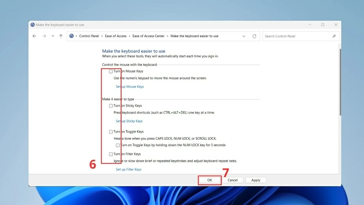 Cuối cùng nhấn OK để lưu. Cuối cùng nhấn OK để lưu.