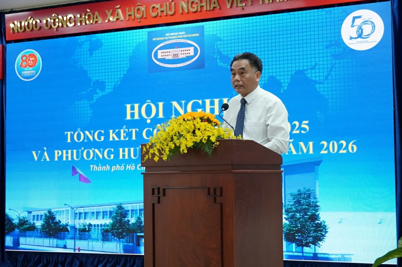 Sở Ngoại vụ Thành phố Hồ Chí Minh đổi mới tư duy, vững bước hội nhập Sở Ngoại vụ Thành phố Hồ Chí Minh đổi mới tư duy, vững bước hội nhập