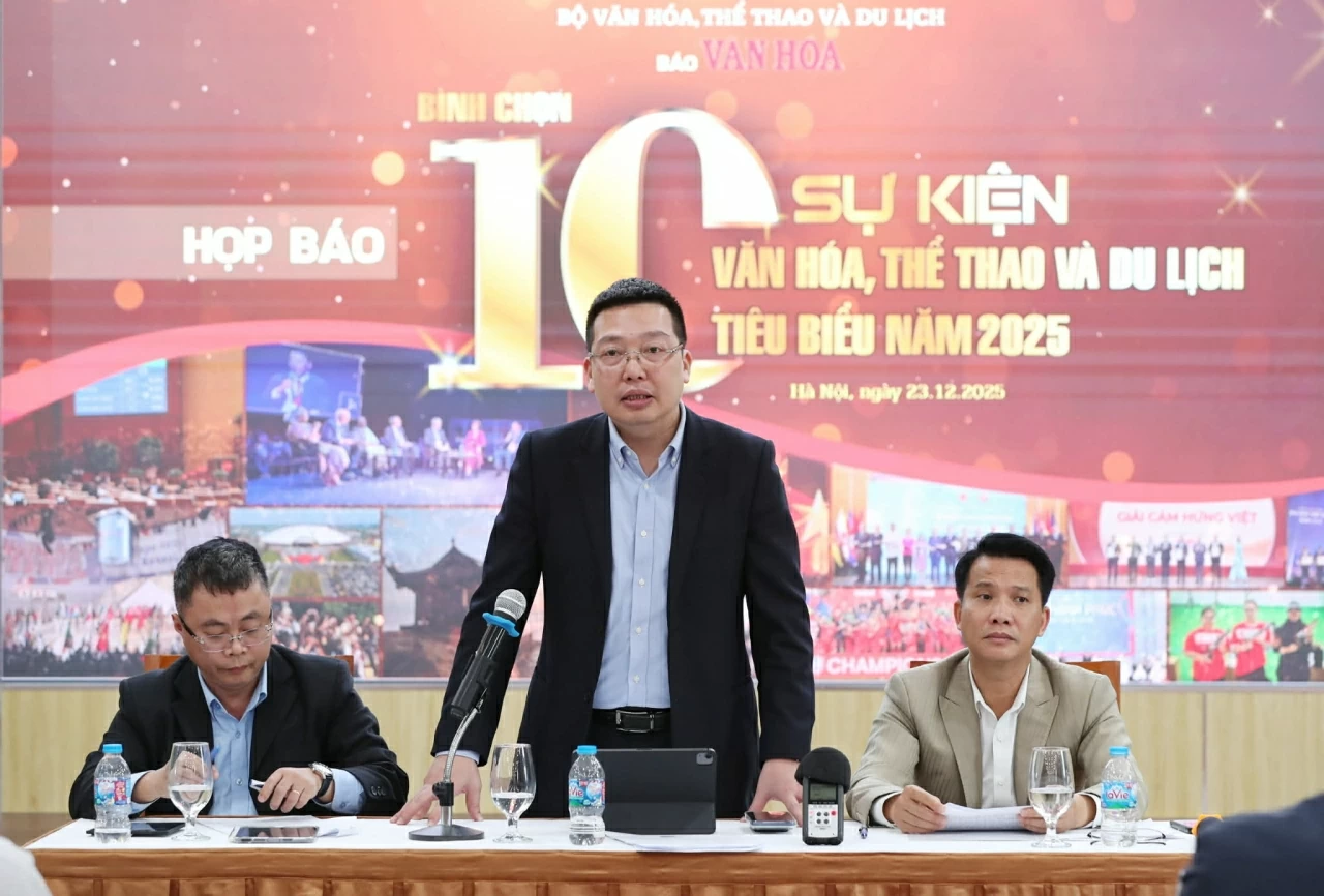 Bình chọn 10 sự kiện văn hóa, thể thao và du lịch tiêu biểu năm 2025 Bình chọn 10 sự kiện văn hóa, thể thao và du lịch tiêu biểu năm 2025