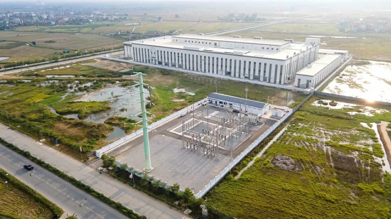 Đóng điện Trạm biến áp 110kv Vạn Ninh - KCN Gia Bình II tỉnh Bắc Ninh do Tập đoàn Hanaka đầu tư xây lắp