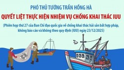 Phó Thủ tướng Trần Hồng Hà: Quyết liệt thực hiện nhiệm vụ chống khai thác IUU