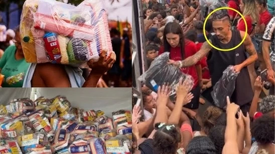 Raphinha gây sốt với nghĩa cử đẹp nhân dịp Giáng sinh