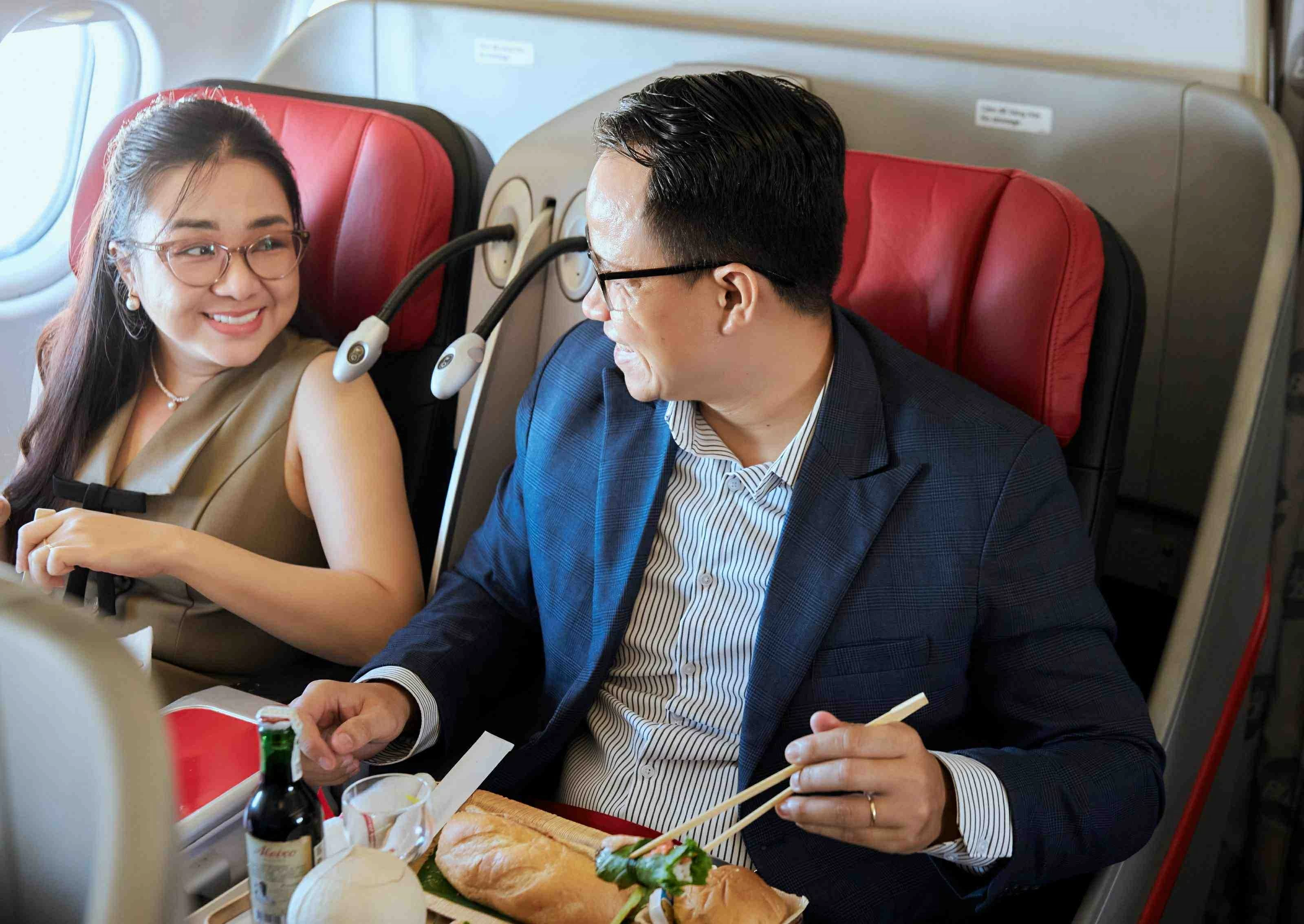 Bay Vietjet cùng hạng ghế Business, SkyBoss - Phong cách người dẫn đầu