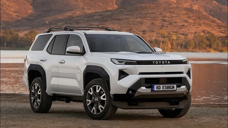 Toyota Fortuner 2026 lộ diện với thiết kế hầm hố mới