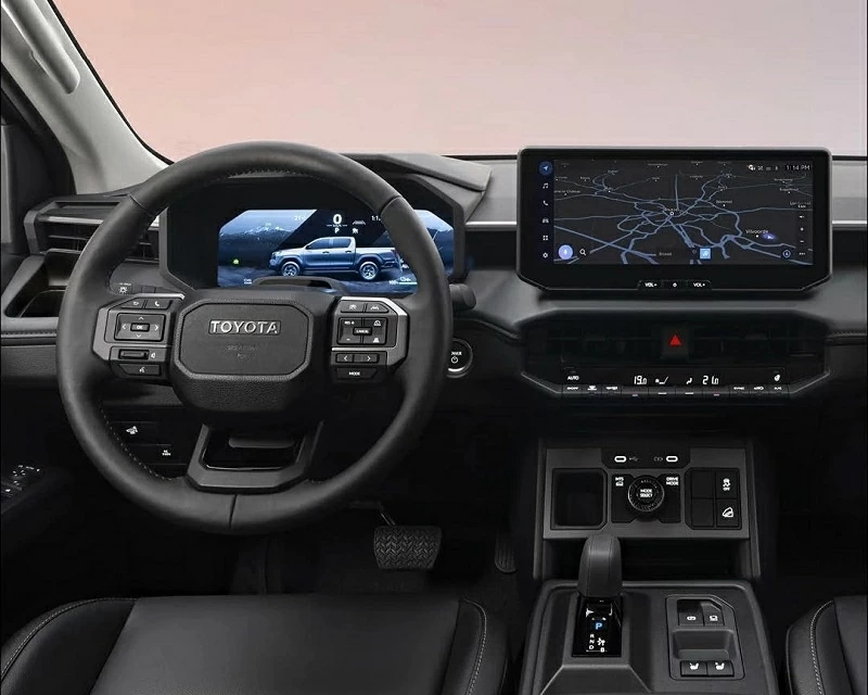 Bên trong khoang lái, Fortuner 2026 được kỳ vọng sẽ có bước nâng cấp đáng kể. 