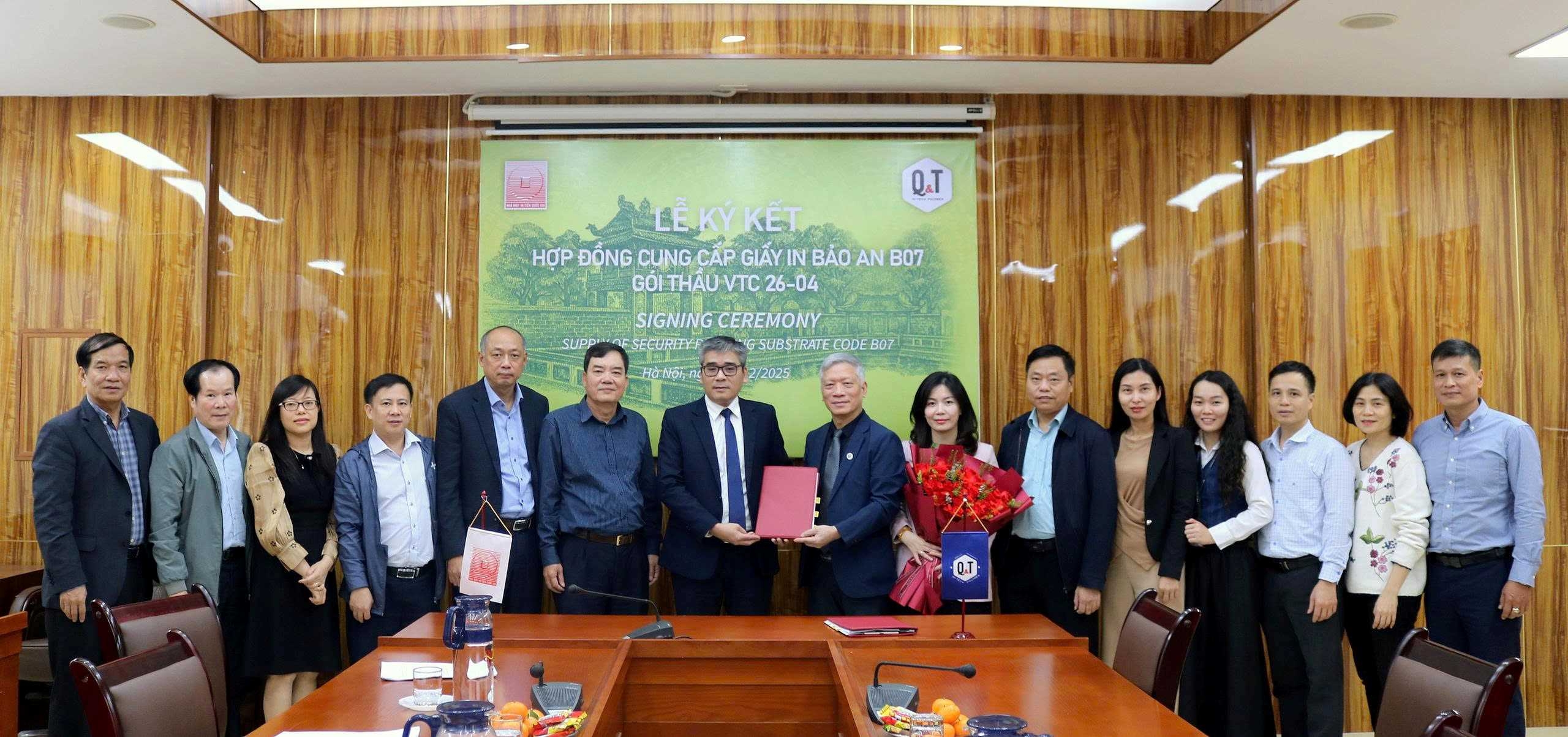 Q&T - Niềm tin trong từng tờ giấy in bảo an Q&T - Niềm tin trong từng tờ giấy in bảo an