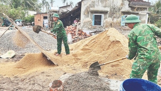 Những ngôi nhà thắm tình quân dân