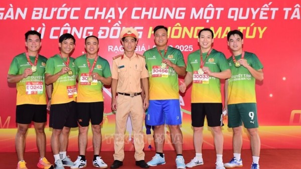 Giải Marathon 'Chung một quyết tâm – Vì cộng đồng không ma túy'