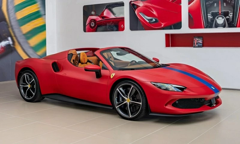 Ferrari 296 GTS F1-75 là một trong những ngôi sao đáng chú ý nhất trong nhóm ô tô trên 20 tỷ đồng.